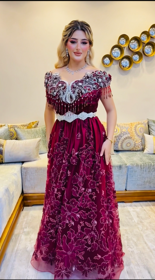 Blouza rouge bordo