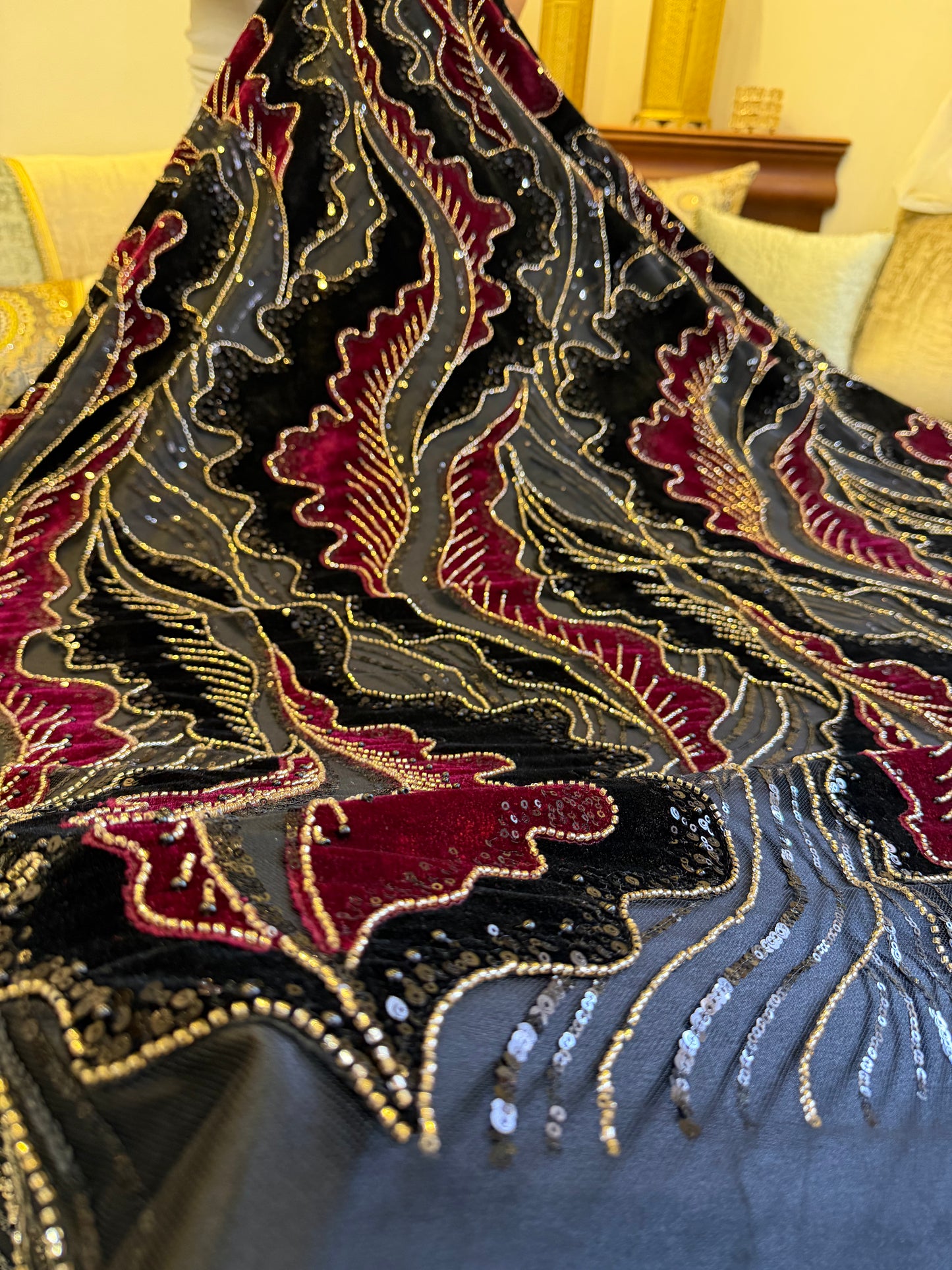 Tissu perle