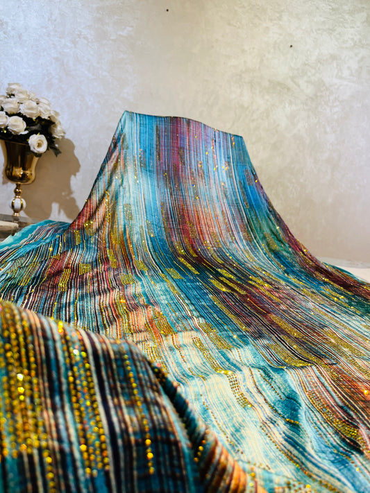 Tissu chifon de sois ( Solde )