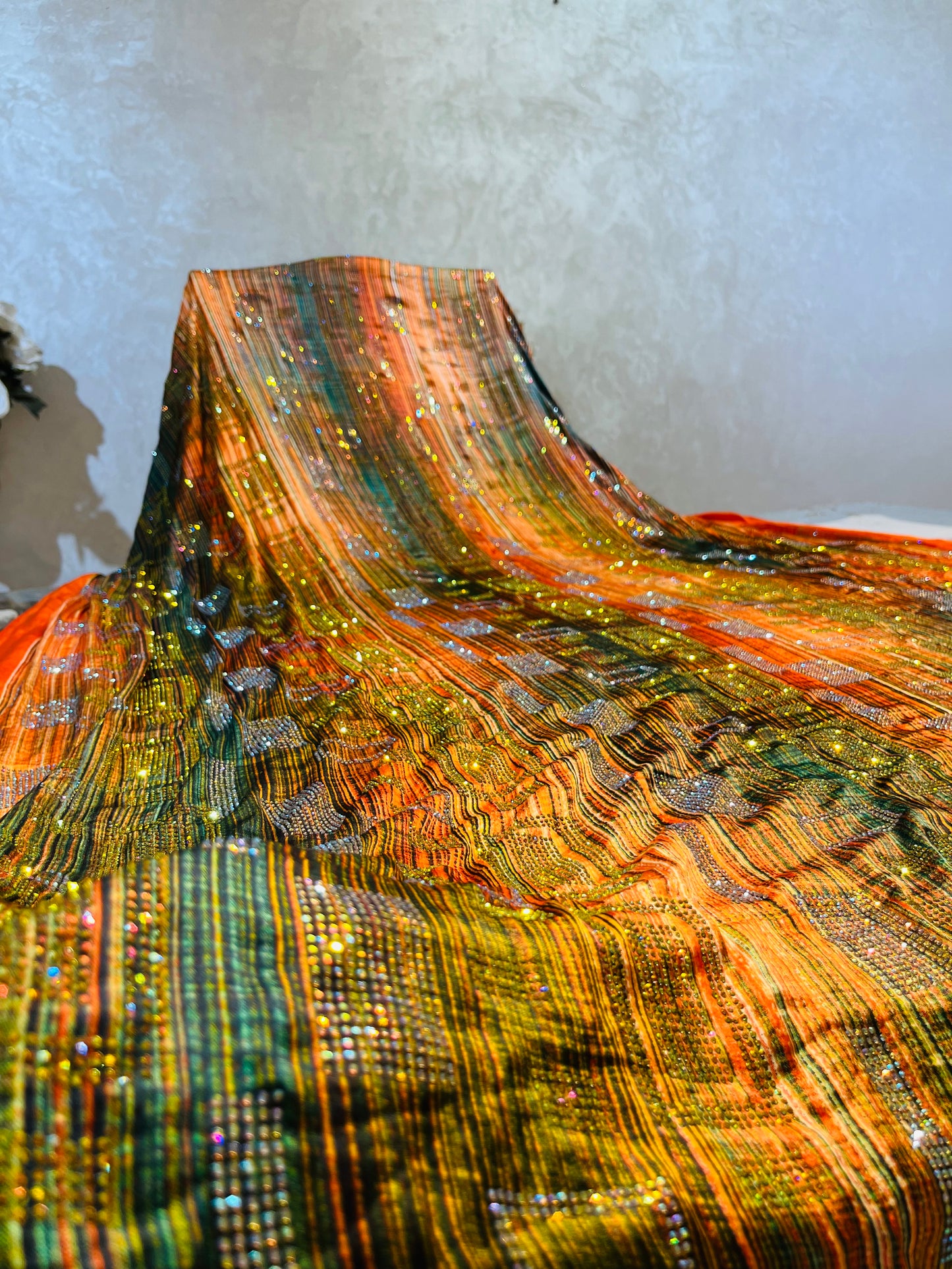 Tissu chifon de sois ( Solde )