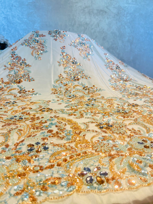 Tissu perle