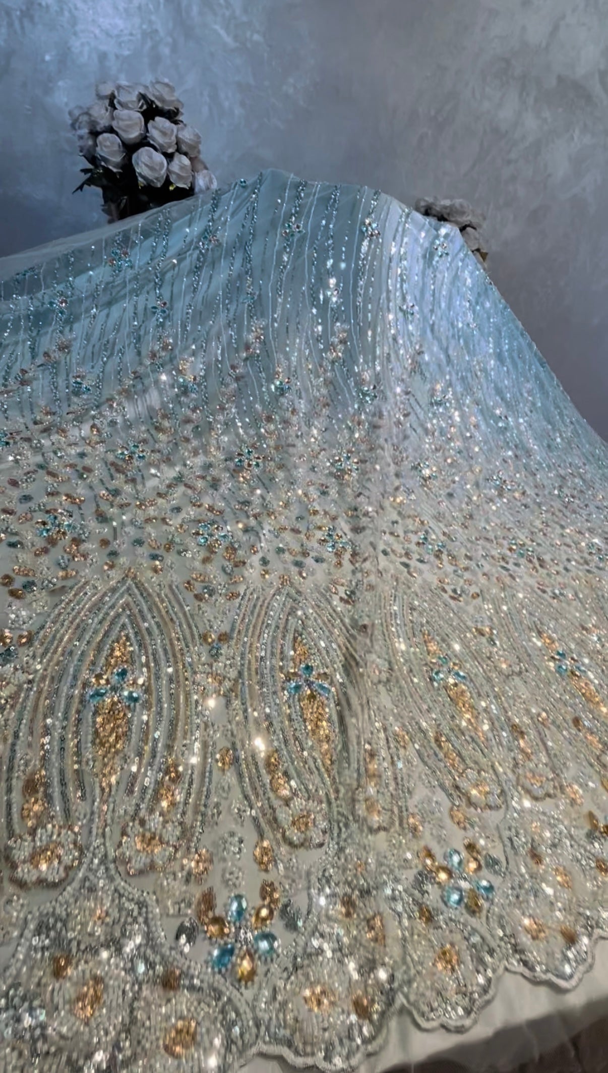 Tissu perle