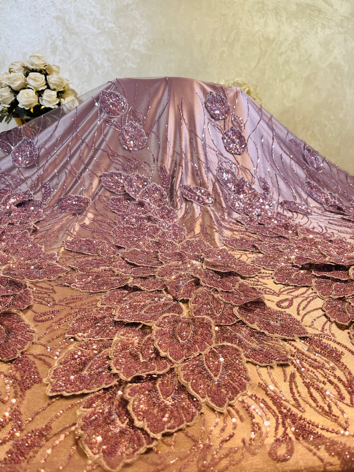 Tissu perle Super 3D
