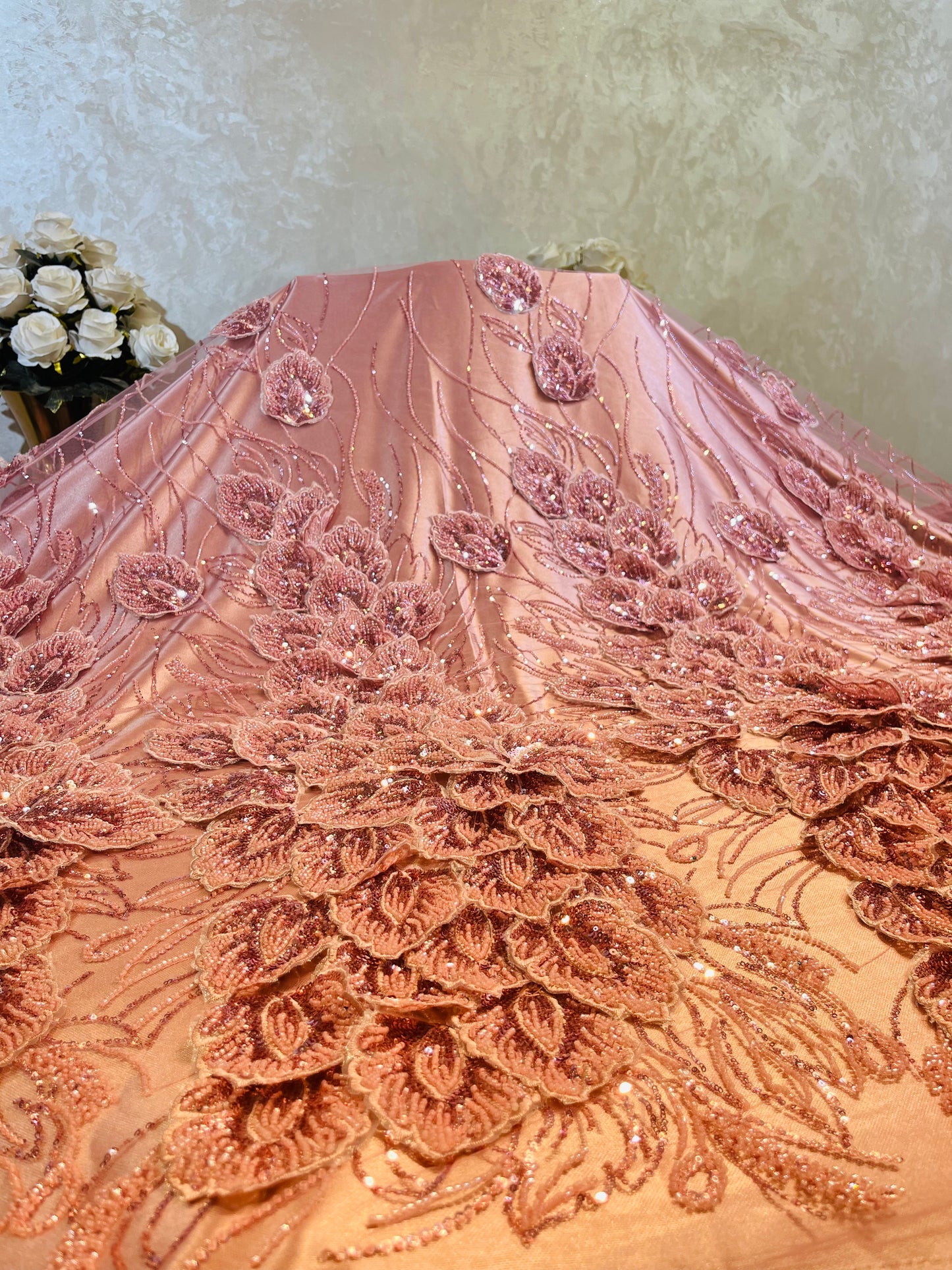 Tissu perle Super 3D