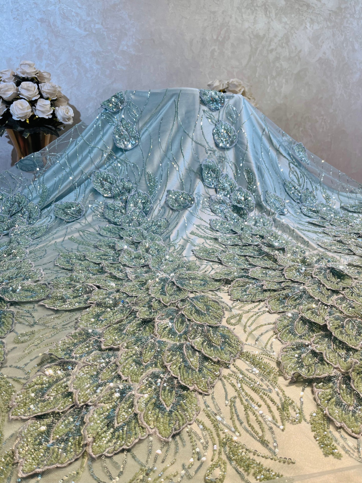 Tissu perle Super 3D