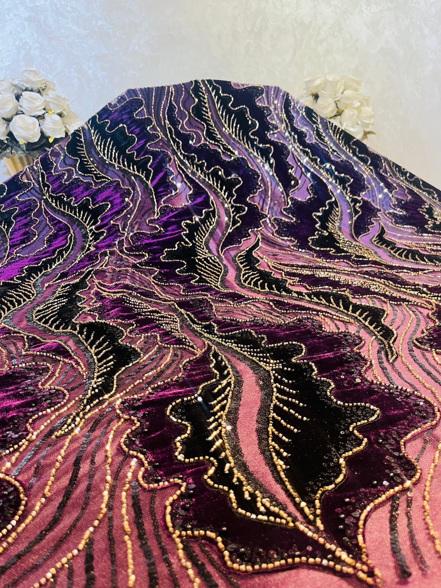 Tissu perle