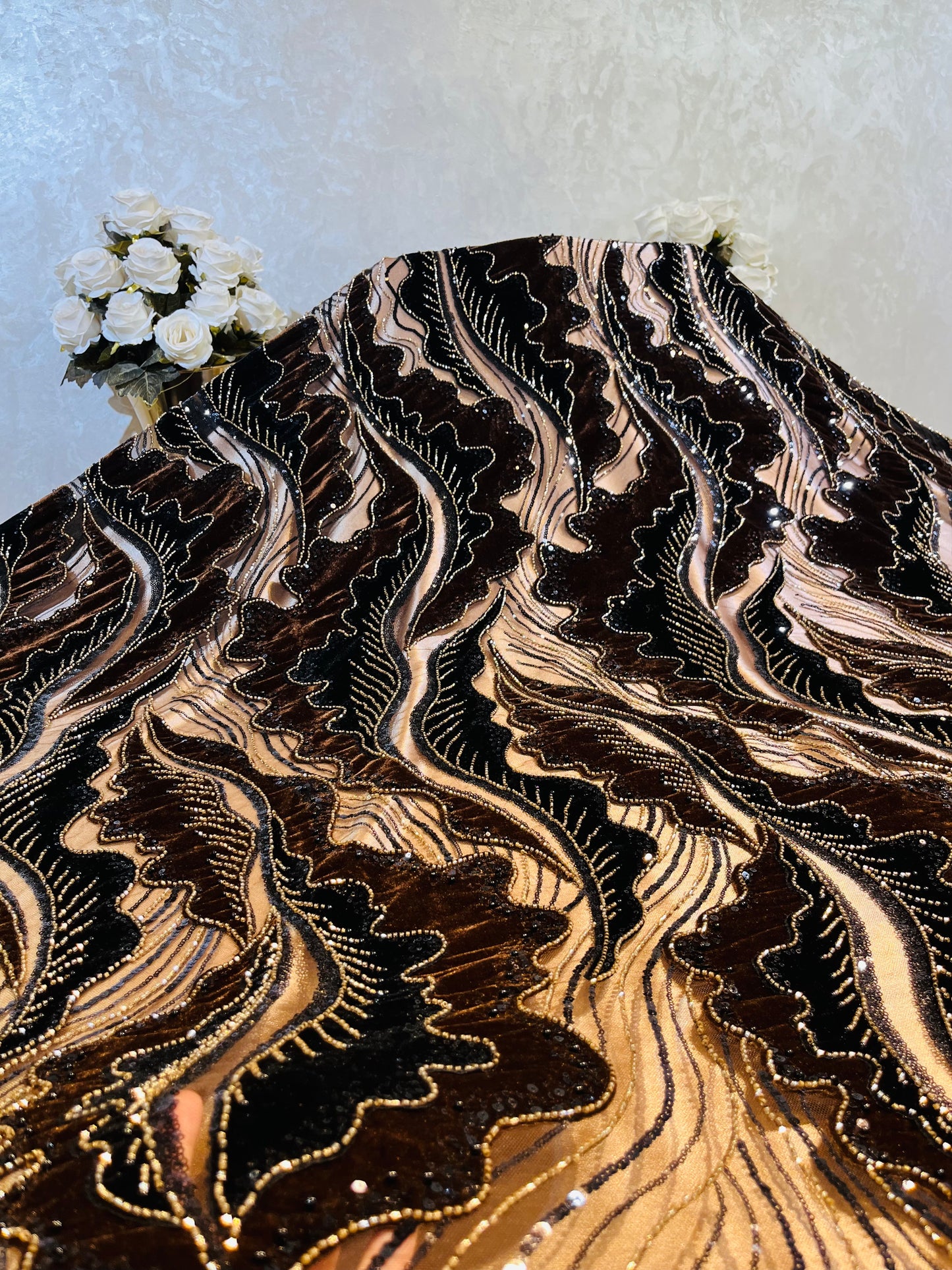 Tissu perle