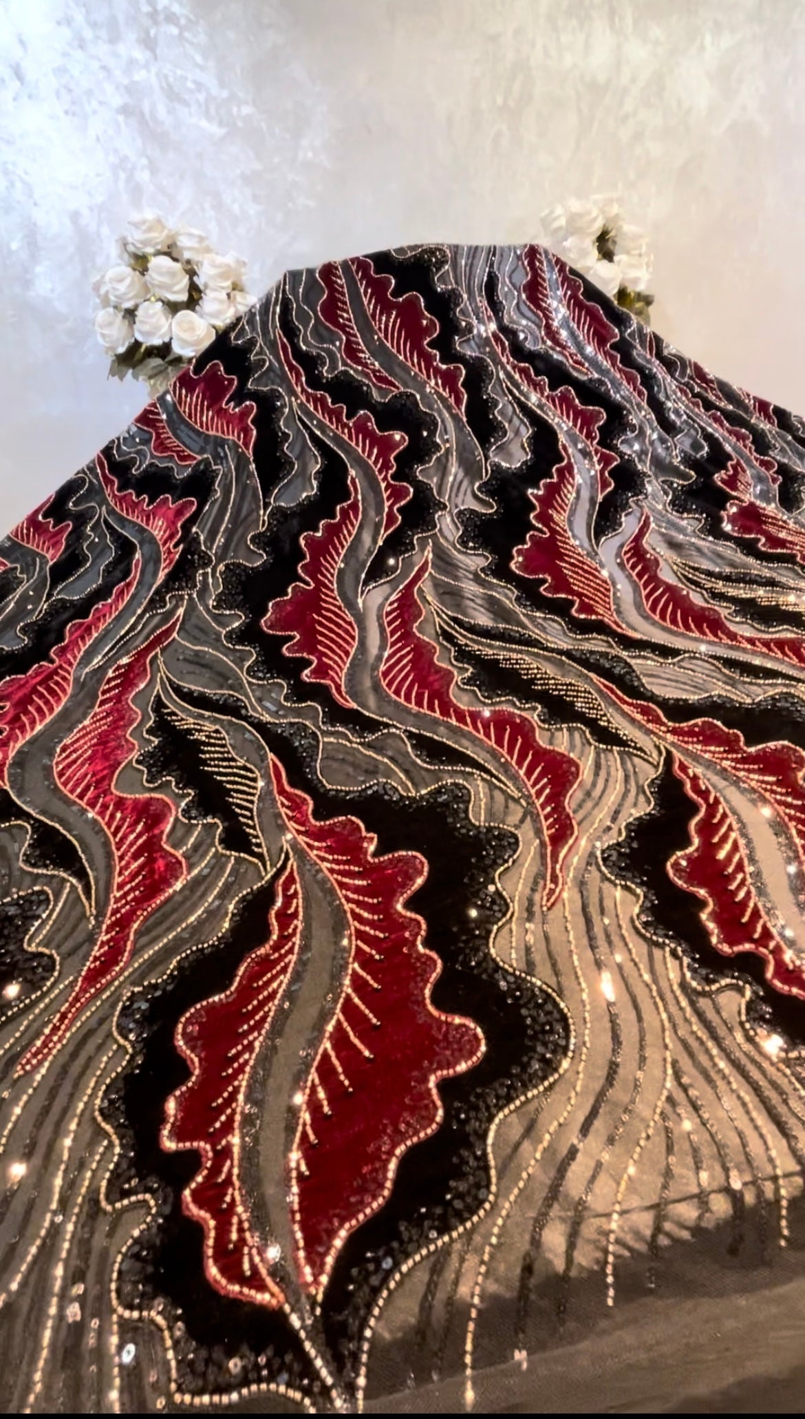 Tissu perle