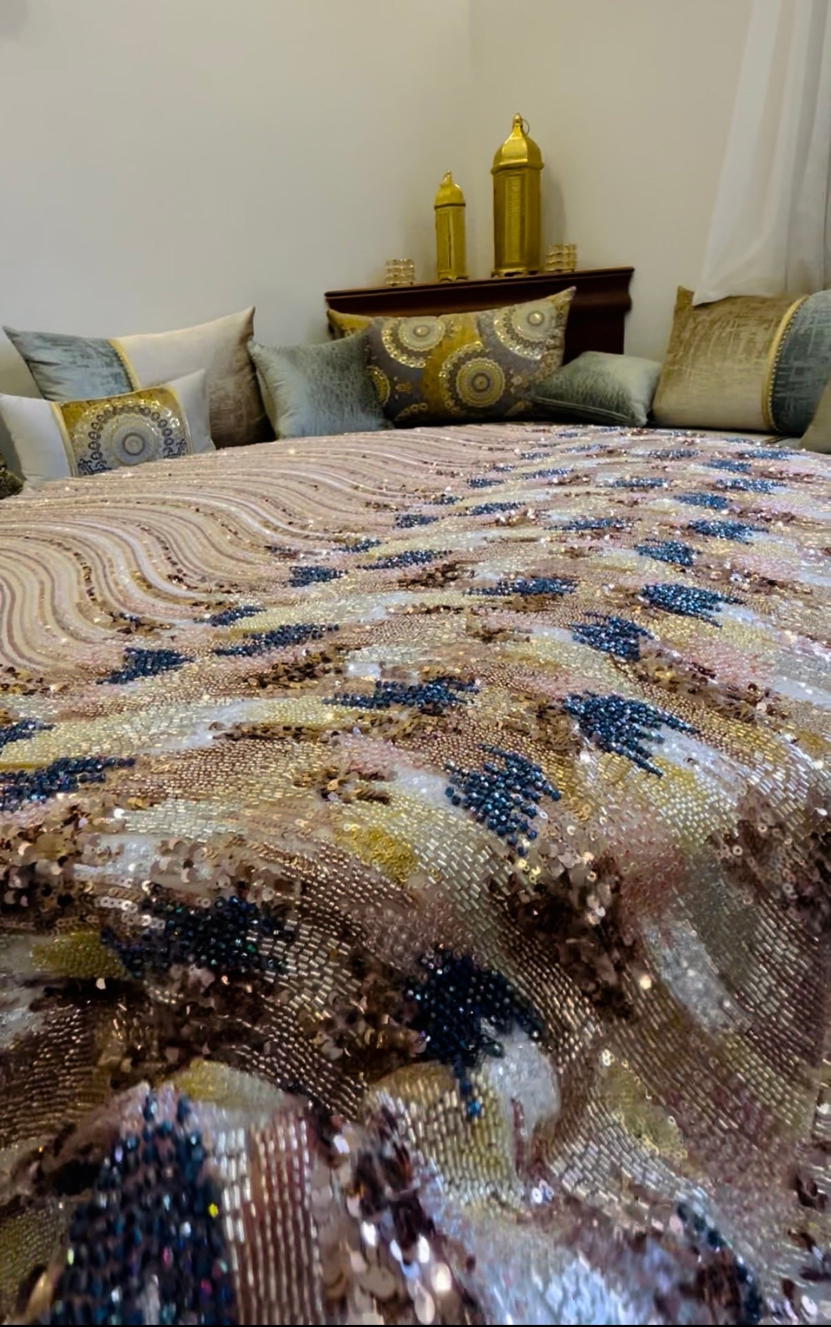Tissu perle